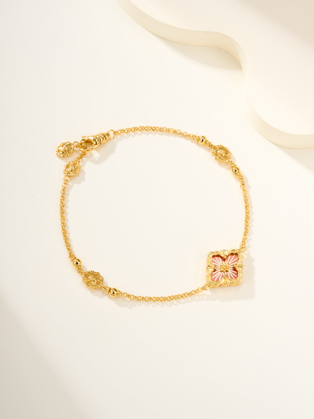 [⭐Maelin]B.C.L ENAMELED One-Flower Bracelet（Various Colors)
