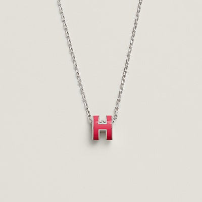 [⭐Maelin]H NECKLACE PINK