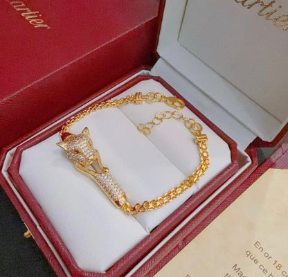 [⭐Maelin Jewelry] PANTHERE  BRACELET DIAMONDS
