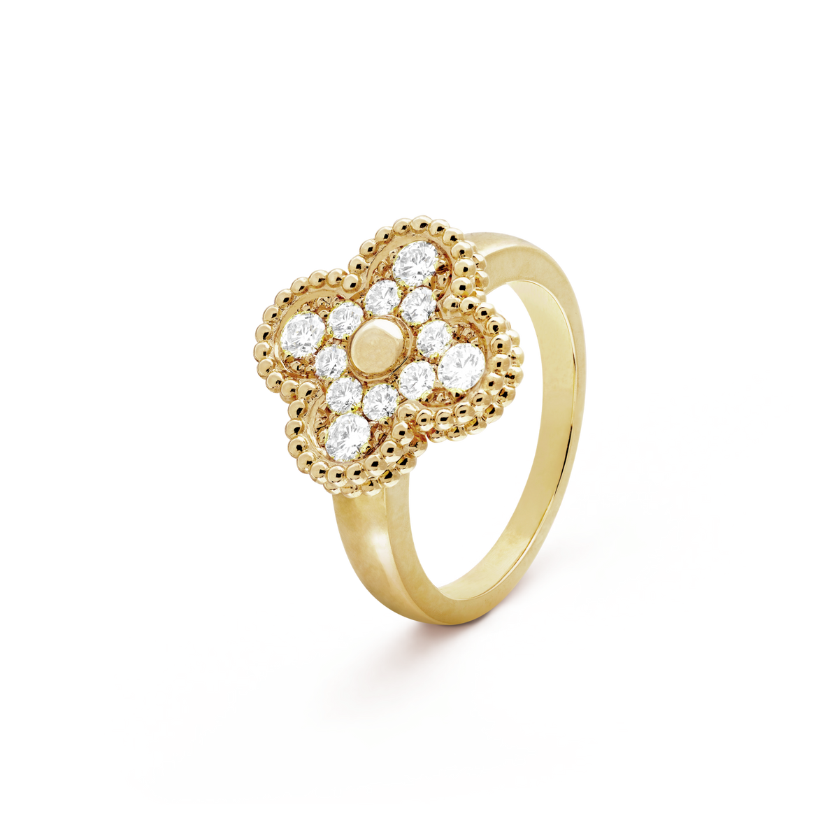 [⭐Maelin]CLOVER DIAMOND RING