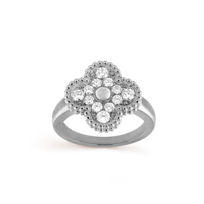 [⭐Maelin]CLOVER DIAMOND RING