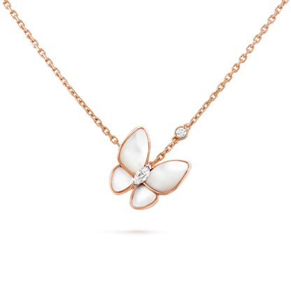 [⭐Maelin]BUTTERFLY MOP DIAMOND NECKLACE