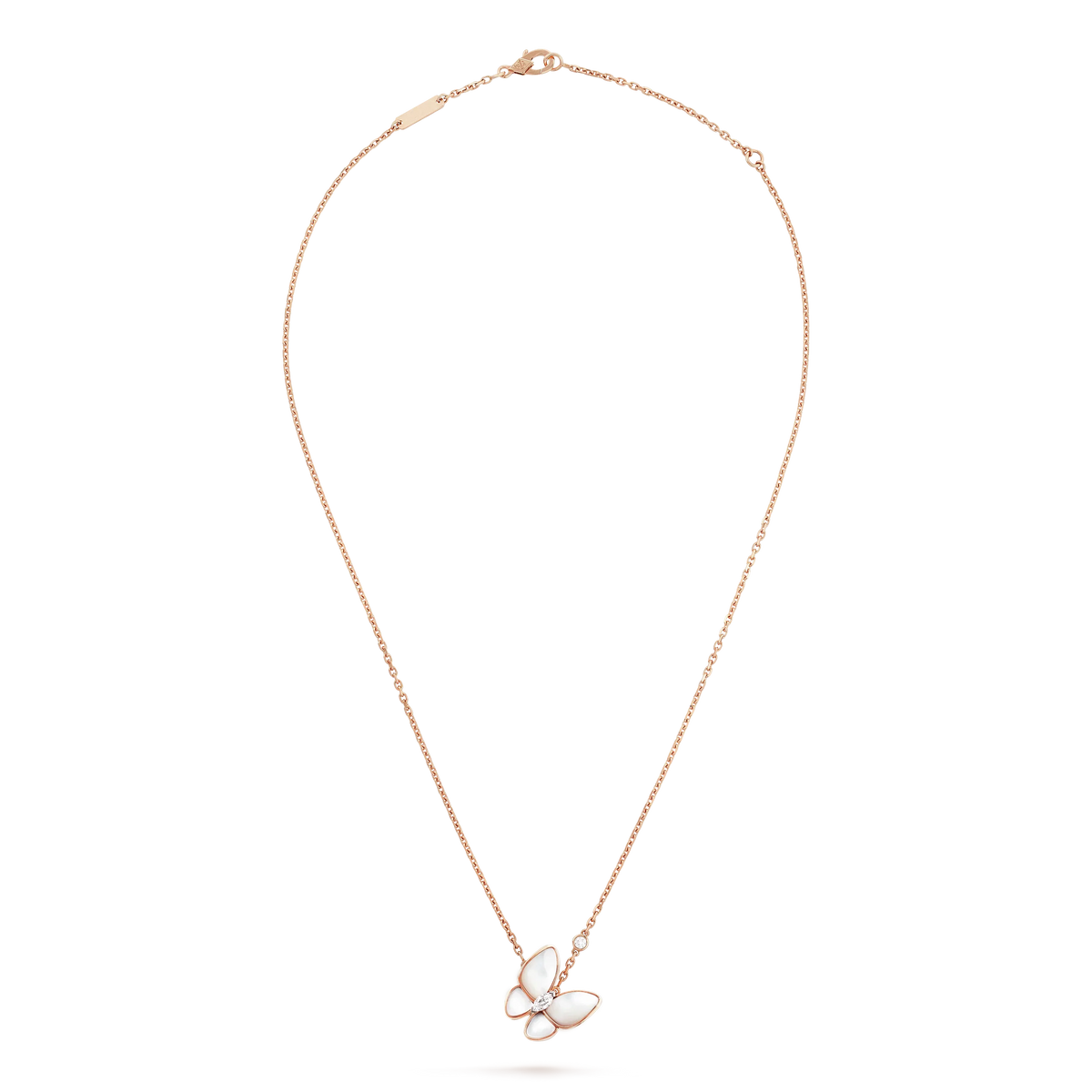 [⭐Maelin]BUTTERFLY MOP DIAMOND NECKLACE