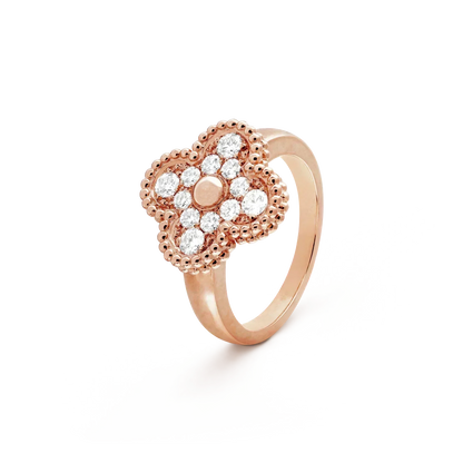 [⭐Maelin]CLOVER DIAMOND RING