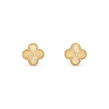 [⭐Maelin]CLOVER MINI 9.5MM LASER EARRINGS