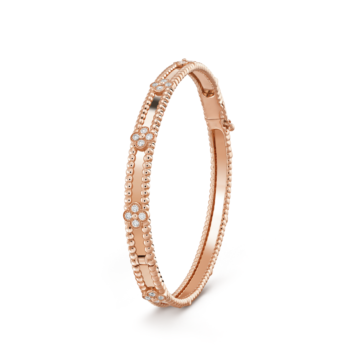 [⭐Maelin]CLOVER BRACELET 4MM DIAMONDS