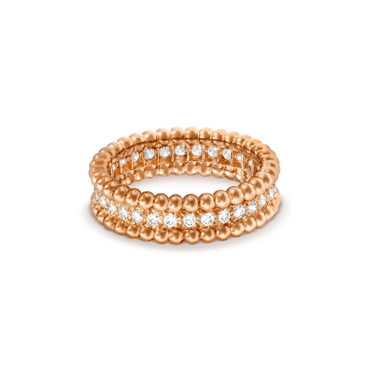 [⭐Maelin]PERLEE DIAMOND ROSE GOLD RING