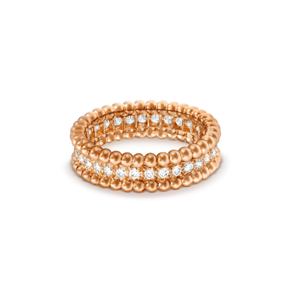 [⭐Maelin]PERLEE DIAMOND ROSE GOLD RING