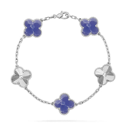 [⭐Maelin]CLOVER 5 MOTIF BLUE VEINS BRACELET COLLECTION