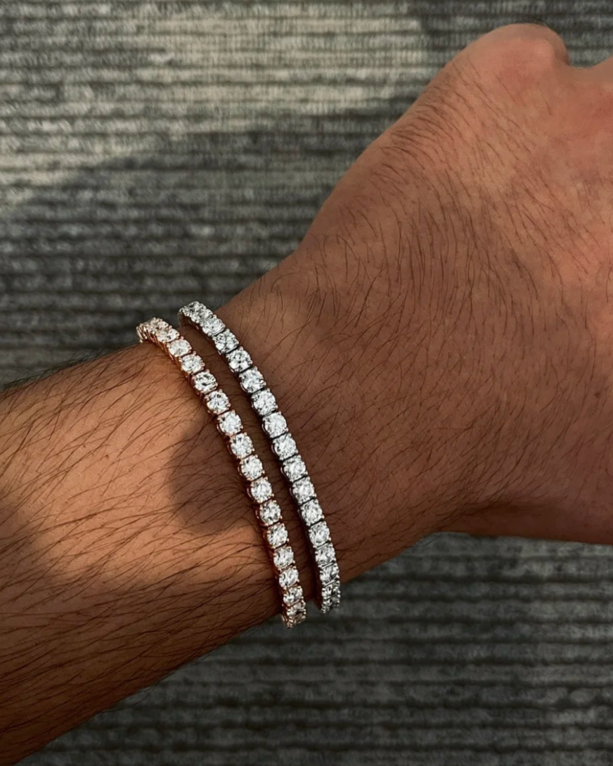 [⭐Maelin]  CLASSIC BASEBALL BRACELAT, 52 DIAMOND