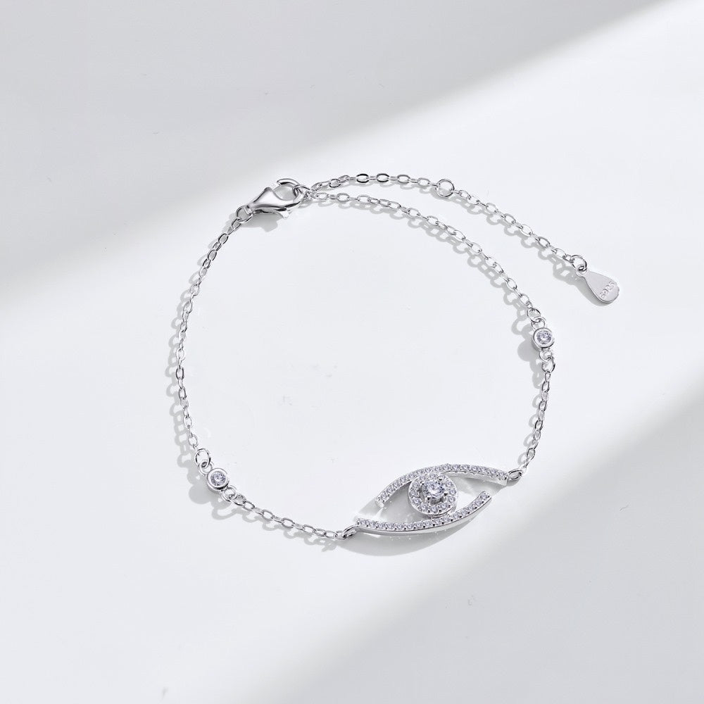 [⭐Maelin]Demo Eye Pave-Set Diamond Bracelet