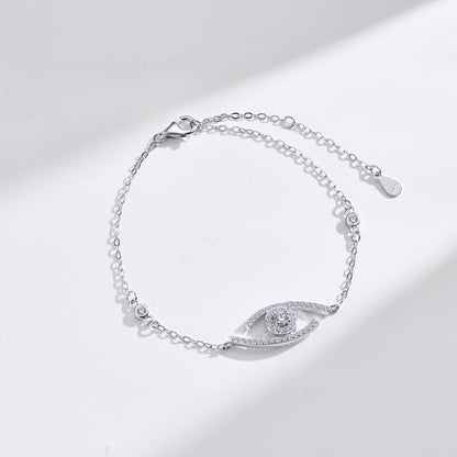 [⭐Maelin]Demo Eye Pave-Set Diamond Bracelet