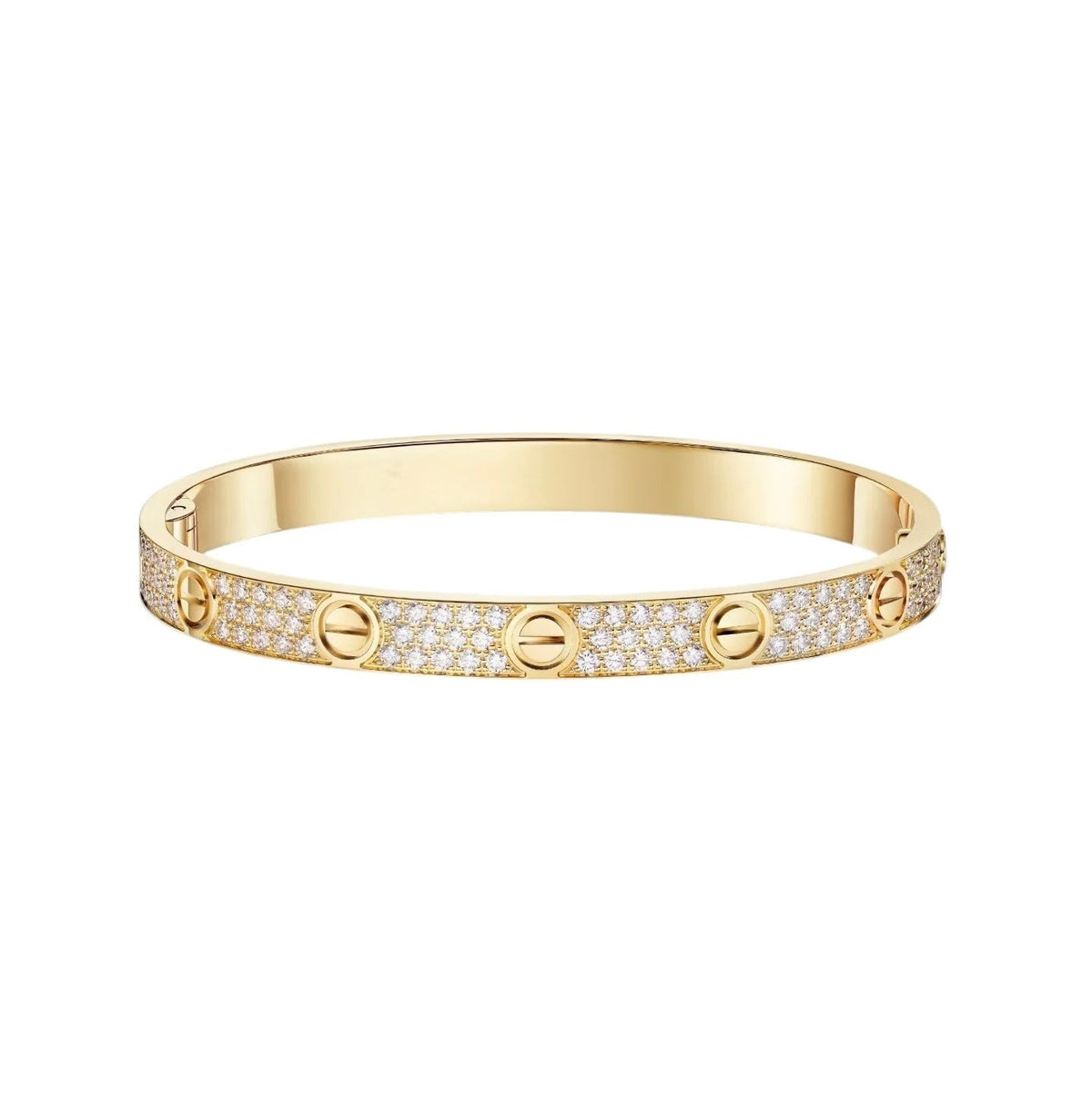 [⭐Maelin]LOVE BRACELET 6.1MM DIAMOND-PAVED