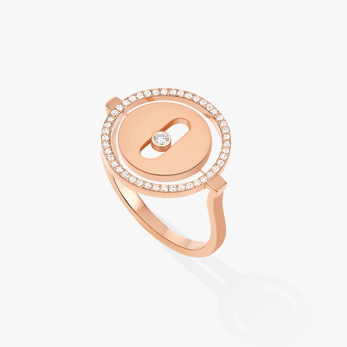 [⭐Maelin]Demo MOVE PINK GOLD DIAMOND RING