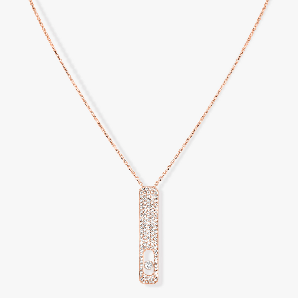[⭐Maelin]MY FIRST DIAMOND PAVED NECKLACE