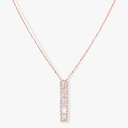[⭐Maelin]MY FIRST DIAMOND PAVED NECKLACE