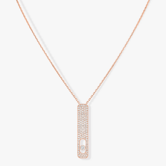 [⭐Maelin]MY FIRST DIAMOND PAVED NECKLACE