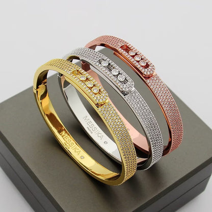 [⭐Maelin]Move Noa Full Pavé Diamond Bangle Bracelet