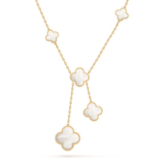 [⭐Maelin]CLOVER MOTHER OF PEARL NECKLACE 6 MOTIF