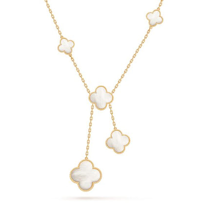 [⭐Maelin]CLOVER MOTHER OF PEARL NECKLACE 6 MOTIF