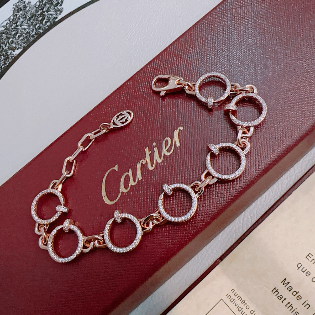[⭐Maelin Jewelry] LOVE&JUSTE BRACELET DIAMONDS