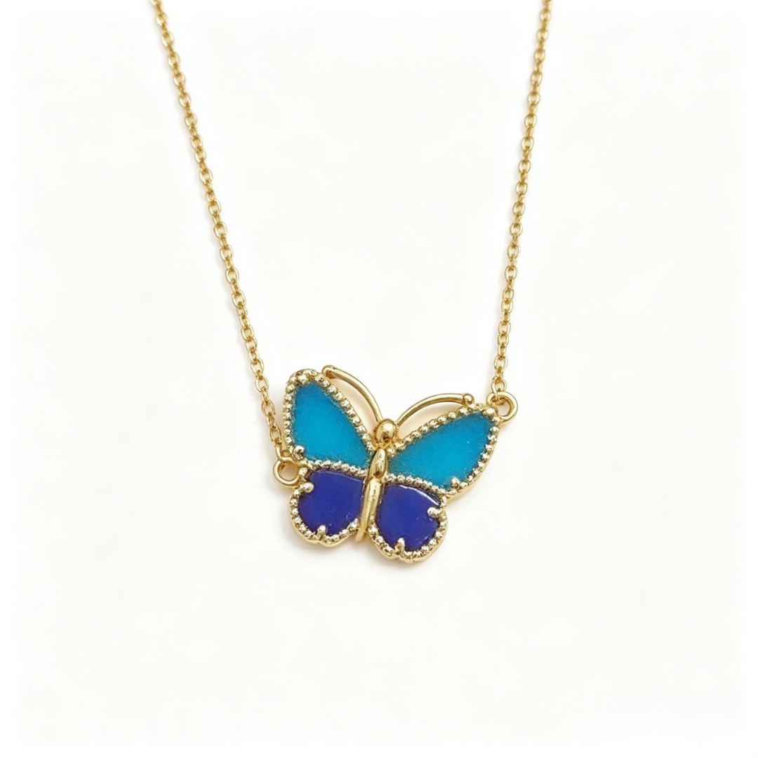 [⭐Maelin]  2026 NEW LUCKY BUTTERFLY 1 MOTIFS NECKLACE
