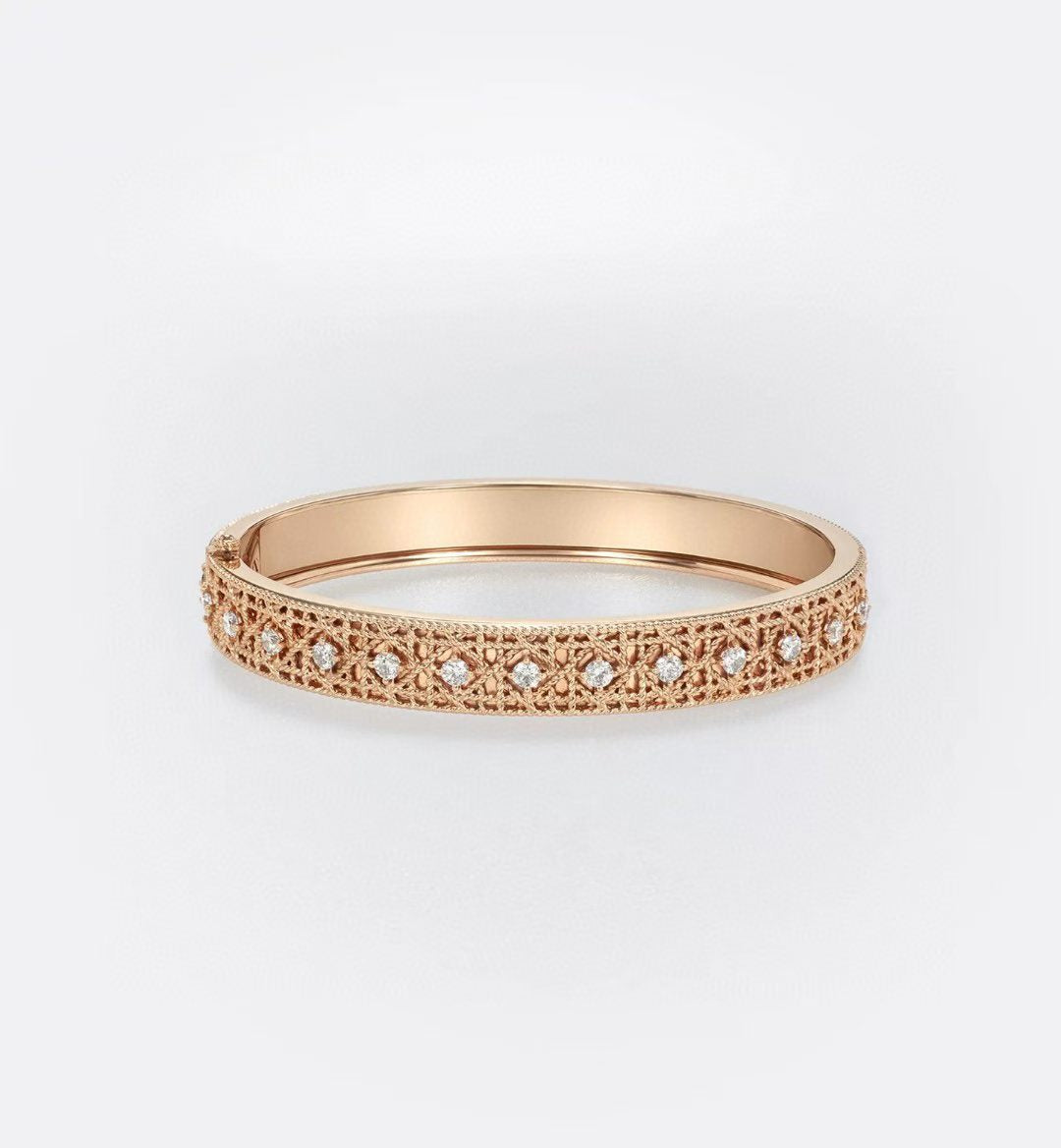 [⭐Maelin]2026 WOVEN-PATTERN BRACELET SET WITH FULL DIAMOND INLAY THREE-COLORS