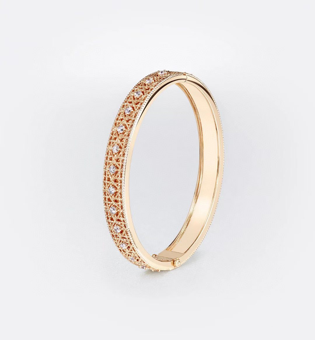 [⭐Maelin]2026 WOVEN-PATTERN BRACELET SET WITH FULL DIAMOND INLAY THREE-COLORS