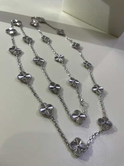 [⭐Maelin]CLOVER 20 MOTIFS SILVER LASER
