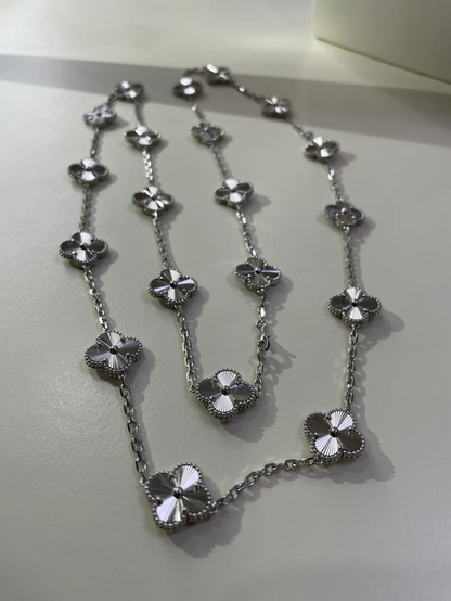 [⭐Maelin]CLOVER 20 MOTIFS SILVER LASER