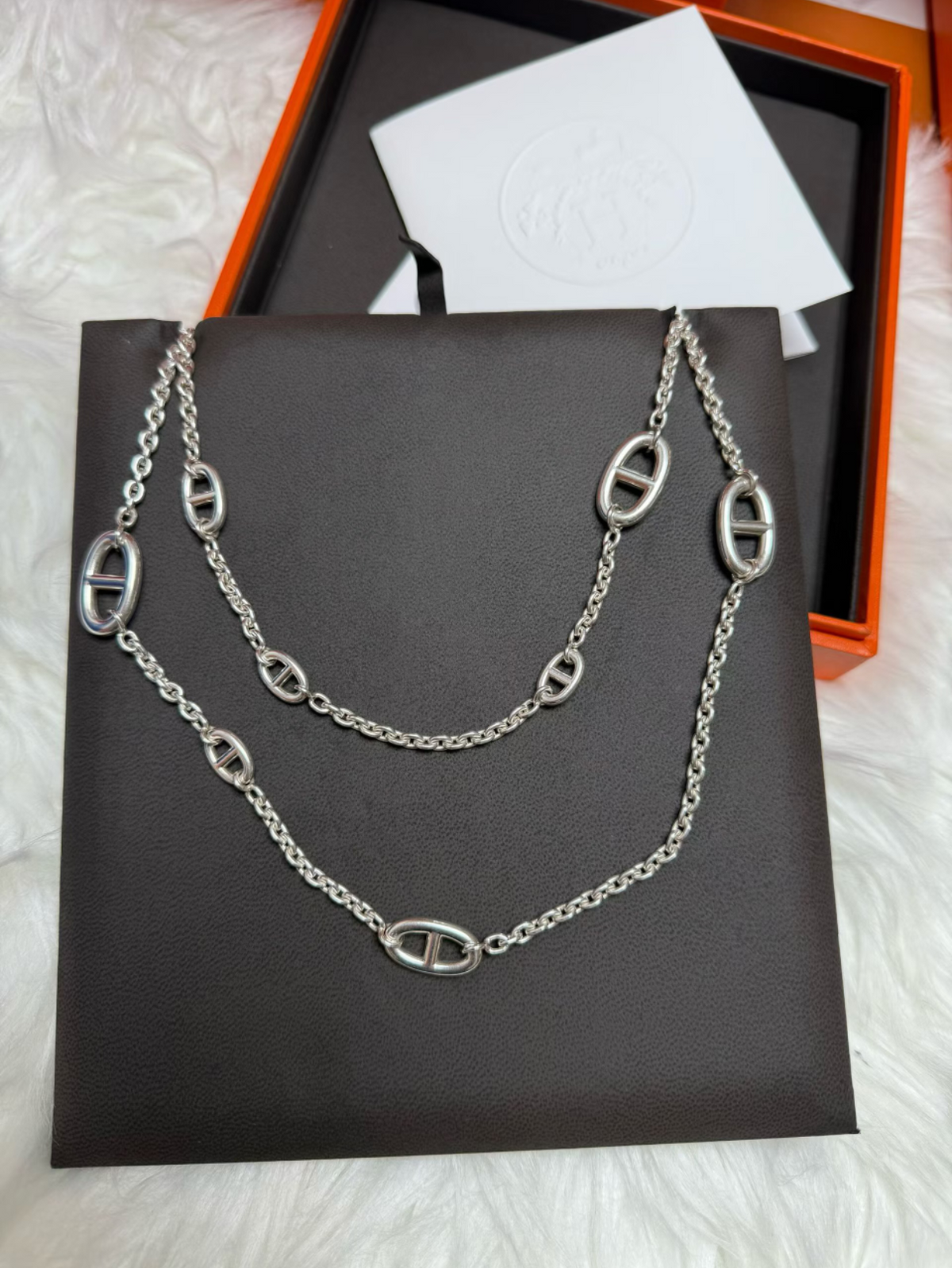 [⭐Maelin]Classic Silver Sweater Chain