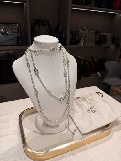 [⭐Maelin]Classic Silver Sweater Chain