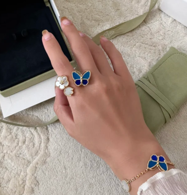 [⭐Maelin]2026 NEW TWIN BUTTERFLY LUCKY RING