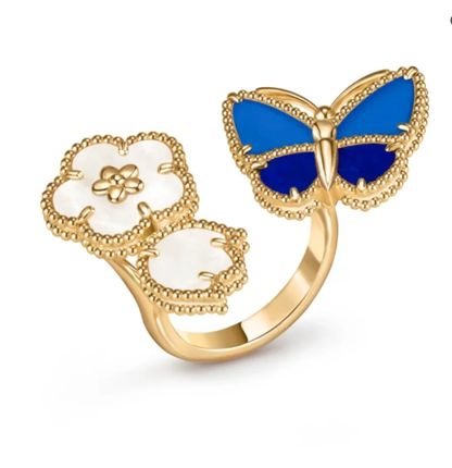 [⭐Maelin]2026 NEW TWIN BUTTERFLY LUCKY RING