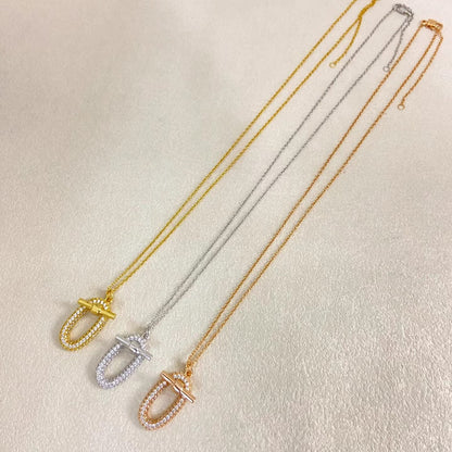 [⭐Maelin]HM DIAMOND NECKLACE