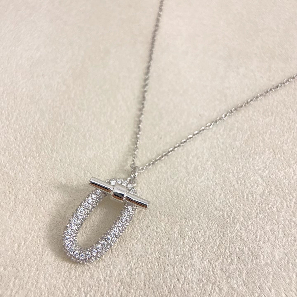 [⭐Maelin]HM DIAMOND NECKLACE