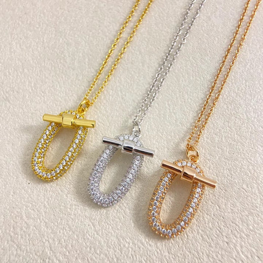 [⭐Maelin]HM DIAMOND NECKLACE