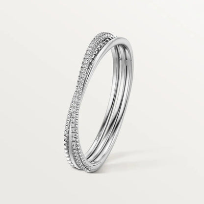[⭐Maelin]ETINCELLE HALF-PAVED DIAMOND BRACELET