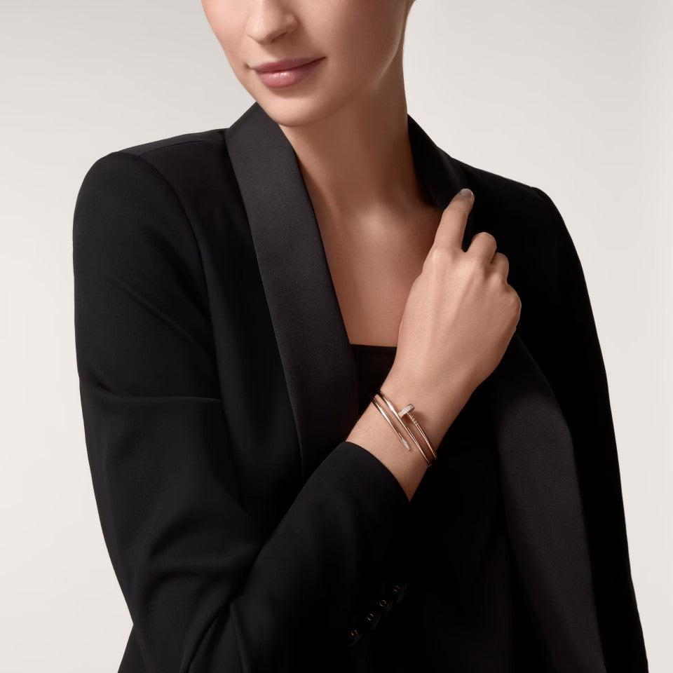 [⭐Maelin]JUSTE BRACELET 3.5MM DOUBLE ROW DIAMOND