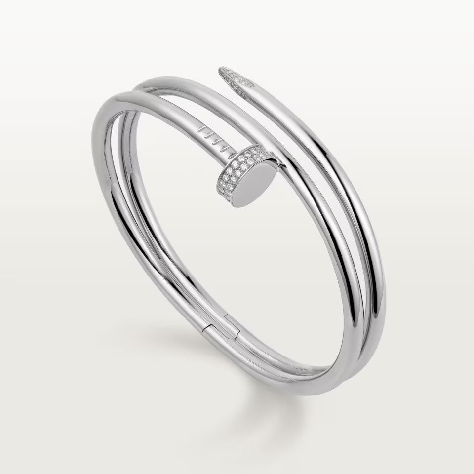 [⭐Maelin]JUSTE BRACELET 3.5MM DOUBLE ROW DIAMOND