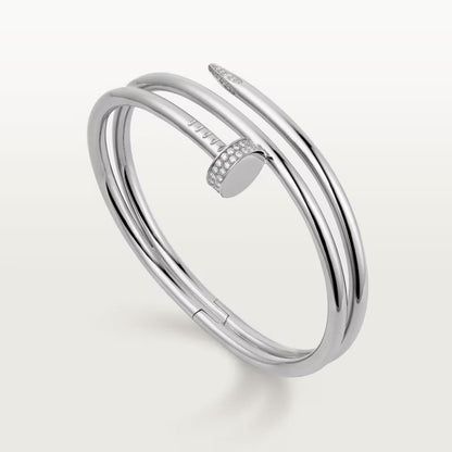 [⭐Maelin]JUSTE BRACELET 3.5MM DOUBLE ROW DIAMOND
