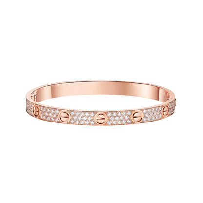 [⭐Maelin]LOVE BRACELET 6.1MM DIAMOND-PAVED