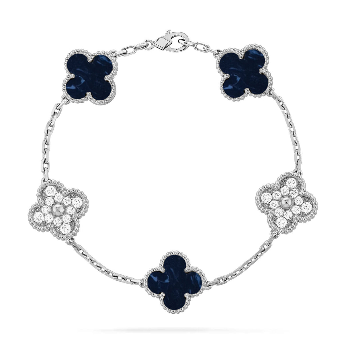 [⭐Maelin]CLOVER 5 MOTIF PIETERSITE BRACELET COLLECTION