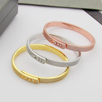 [⭐Maelin]Move Noa Full Pavé Diamond Bangle Bracelet
