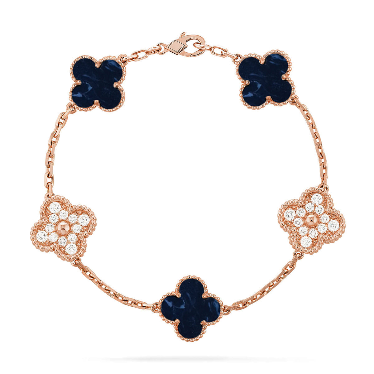 [⭐Maelin]CLOVER 5 MOTIF PIETERSITE BRACELET COLLECTION