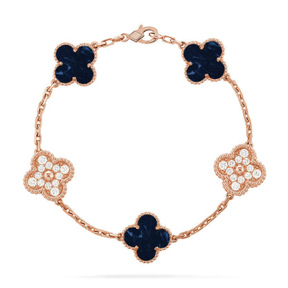 [⭐Maelin]CLOVER 5 MOTIF PIETERSITE BRACELET COLLECTION