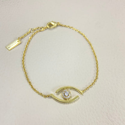 [⭐Maelin]Demo Eye Pave-Set Diamond Bracelet