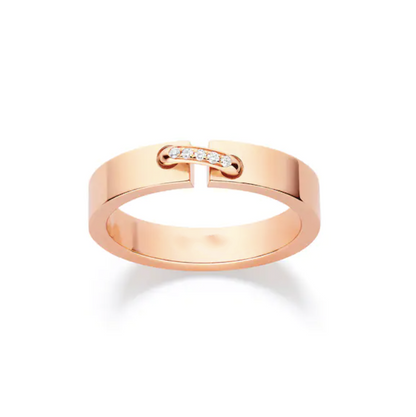 [⭐Maelin]ALLIANCE LIENS VIDENCE DIAMOND 4MM RING
