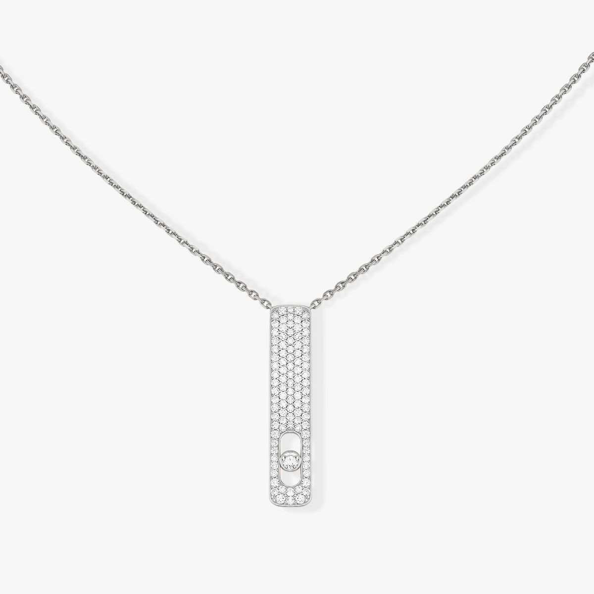 [⭐Maelin]MY FIRST DIAMOND PAVED NECKLACE