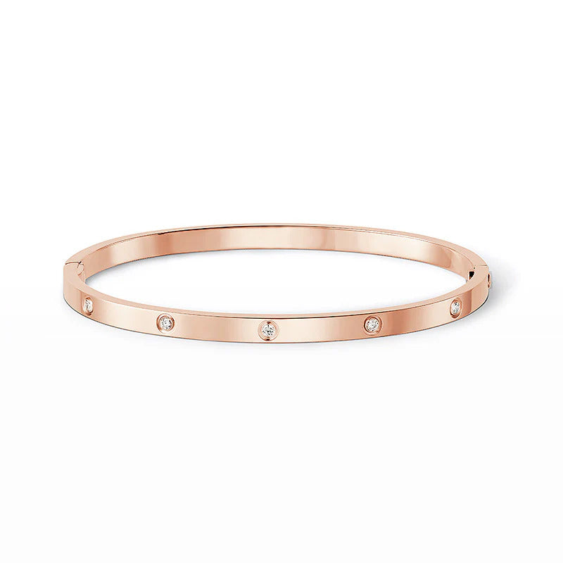 [⭐Maelin]LOVE BRACELET 3.65MM 10 DIAMONDS